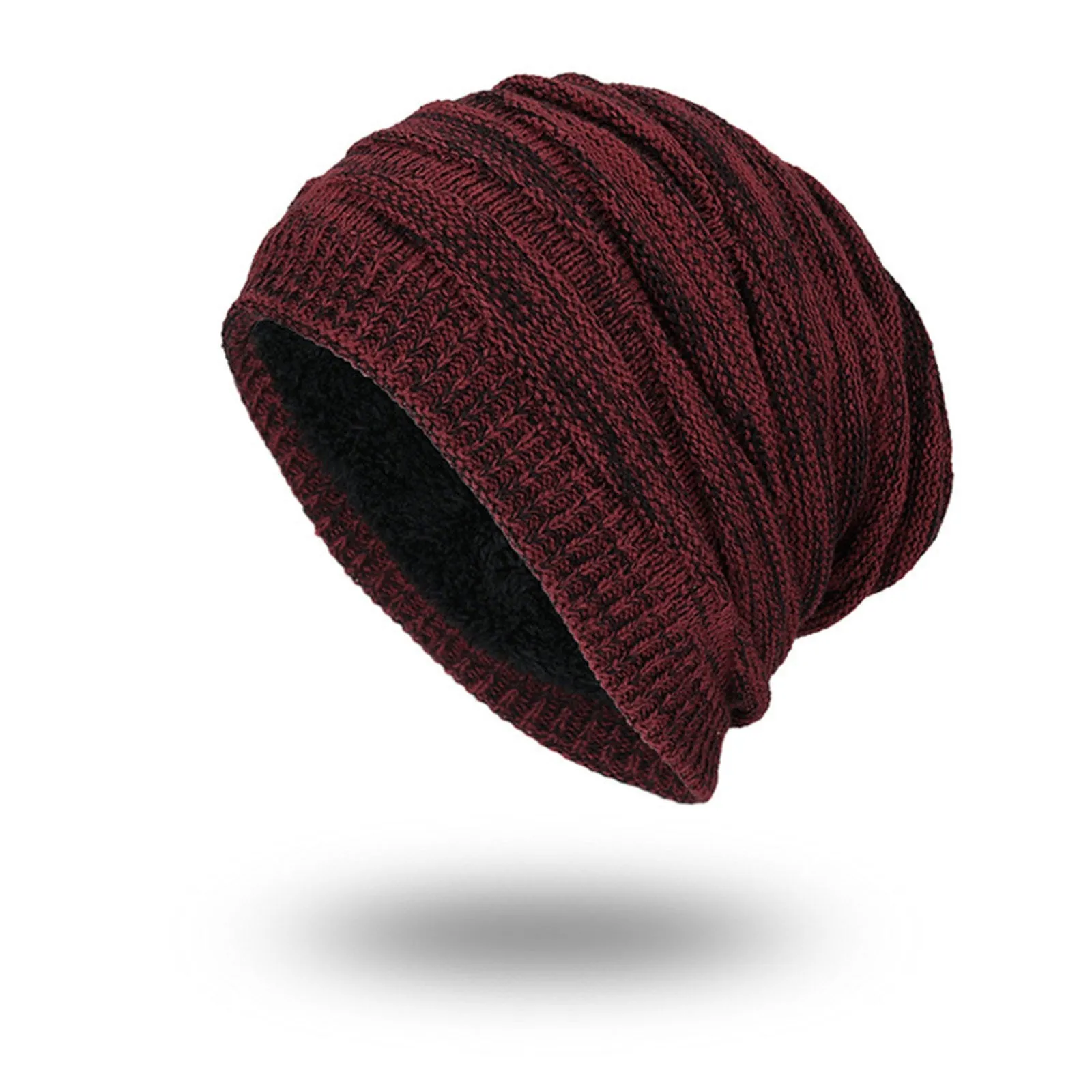 Winter Knit Long Slouch Warm Beanie Hat