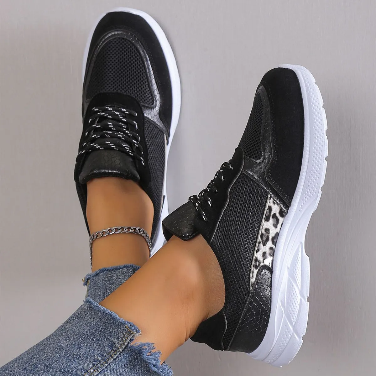 Women's Lace Up Sneakers